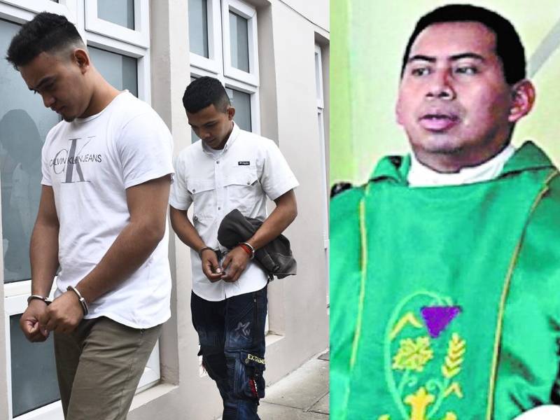 Los encausados Jorge Martín Guzmán y Nelson Lara comparecieron ayer ante el tribunal.