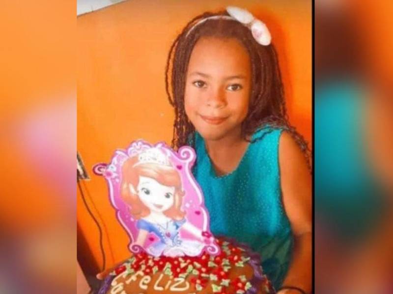 <b>La niña Lakiany Dixon viajaba con su familia. </b>