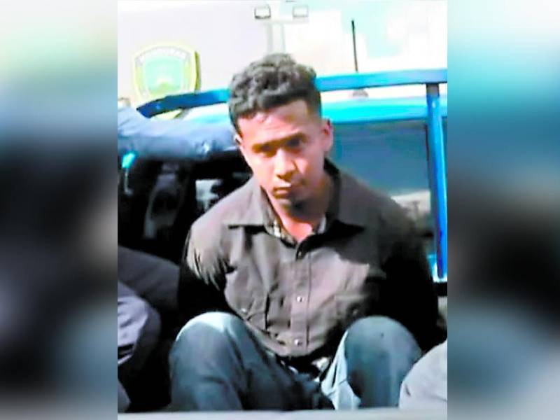 Jony Rivera, “Búfalo”, fue detenido en la colonia Villa Nueva.