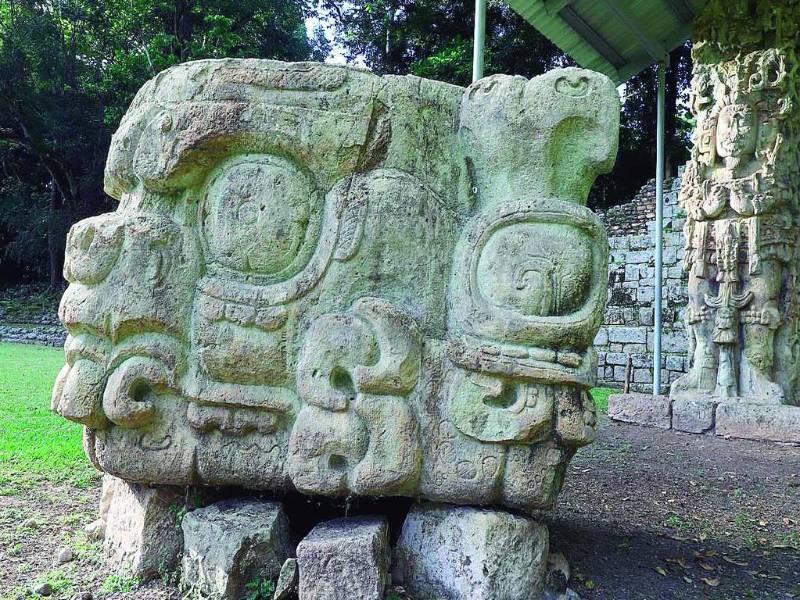 <b>Copán alberga piezas con figuras zoomorfas que no dejan de sorprender a los arqueólogos.</b>
