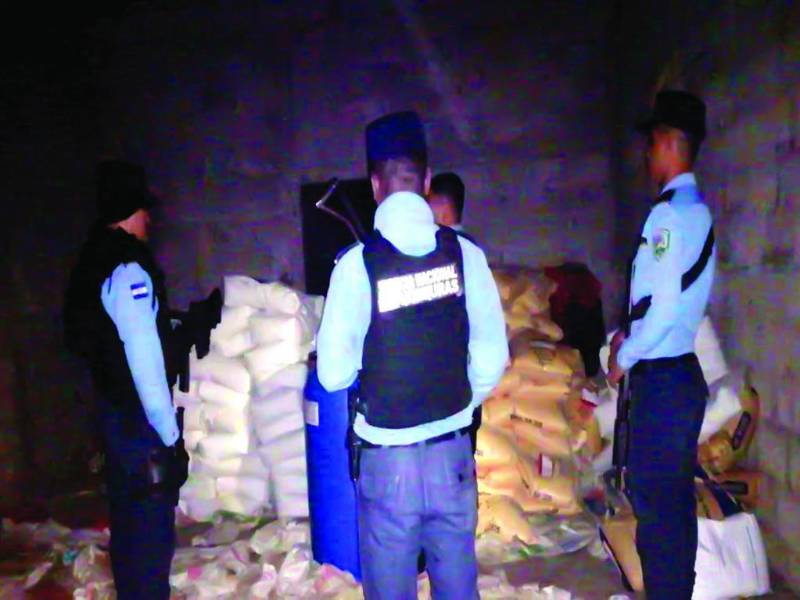 <b>La mercadería fue hallada en Zacapa, Santa Bárbara.</b>