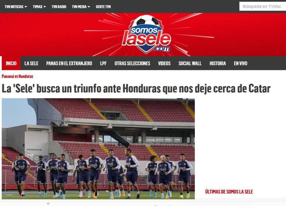 “Panamá es papá y huele a goleada”: Prensa panameña se agranda previo al duelo ante Honduras