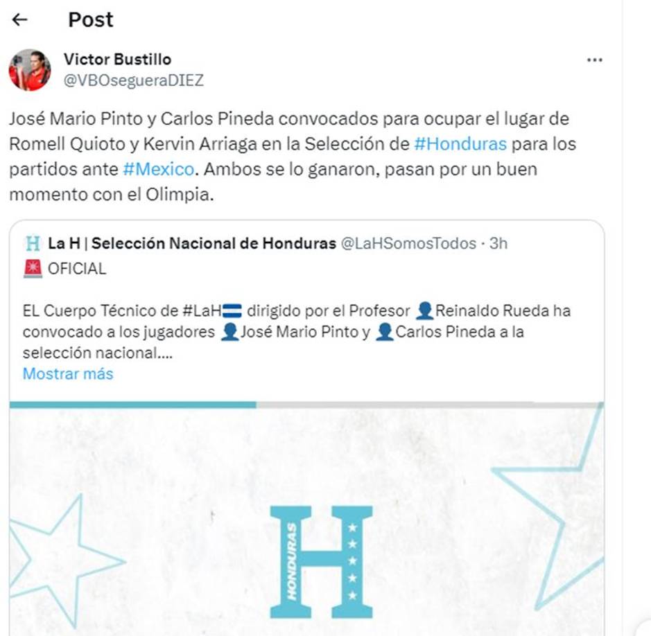 Víctor Bustillo de Diario Diez: “Ambos se lo ganaron, por un buen momento con el Olimpia.”