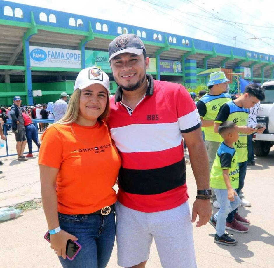 Las imágenes más curiosas del ambiente de la final Olancho-Olimpia