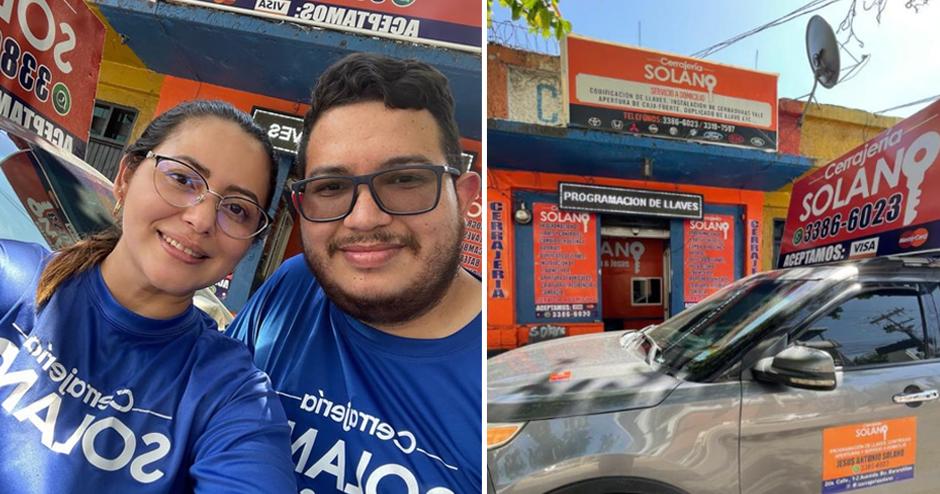 Pareja sampedrana evolucionó en la pandemia con su cerrajería