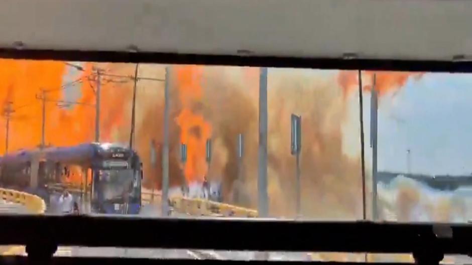 Seis muertos y decenas de heridos deja explosión de camión de gas en México