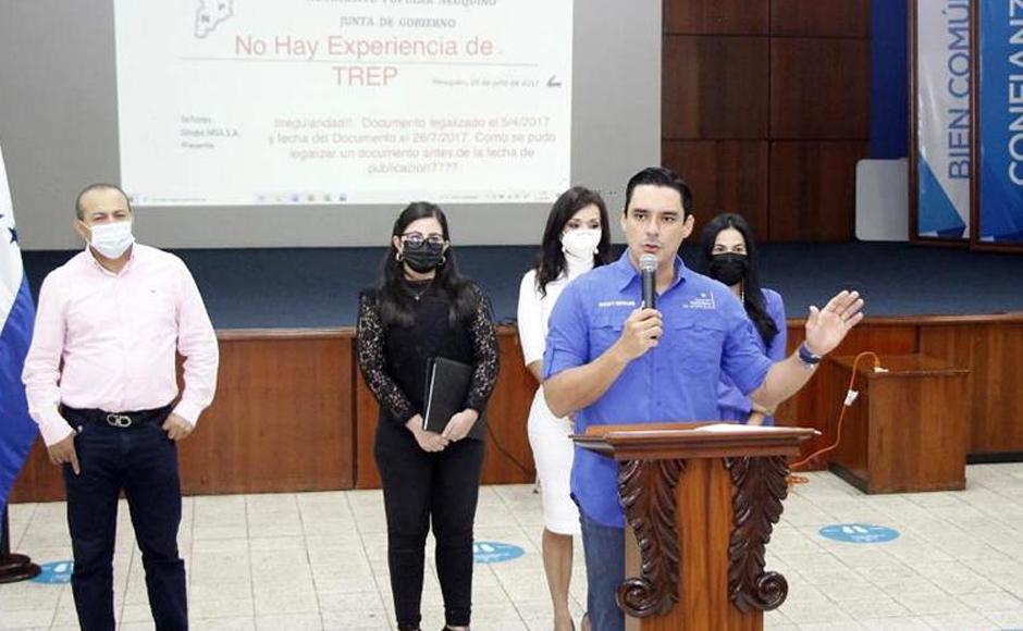 Nacionalistas exponen supuestas irregularidades en contratación del TREP