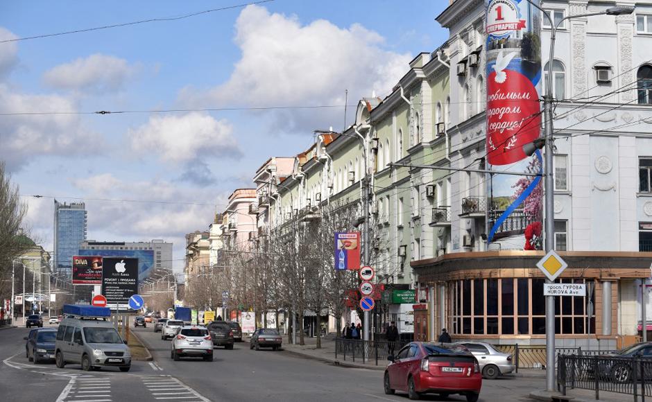 En la frontera rusa, los evacuados de las zonas separatistas temen lo peor