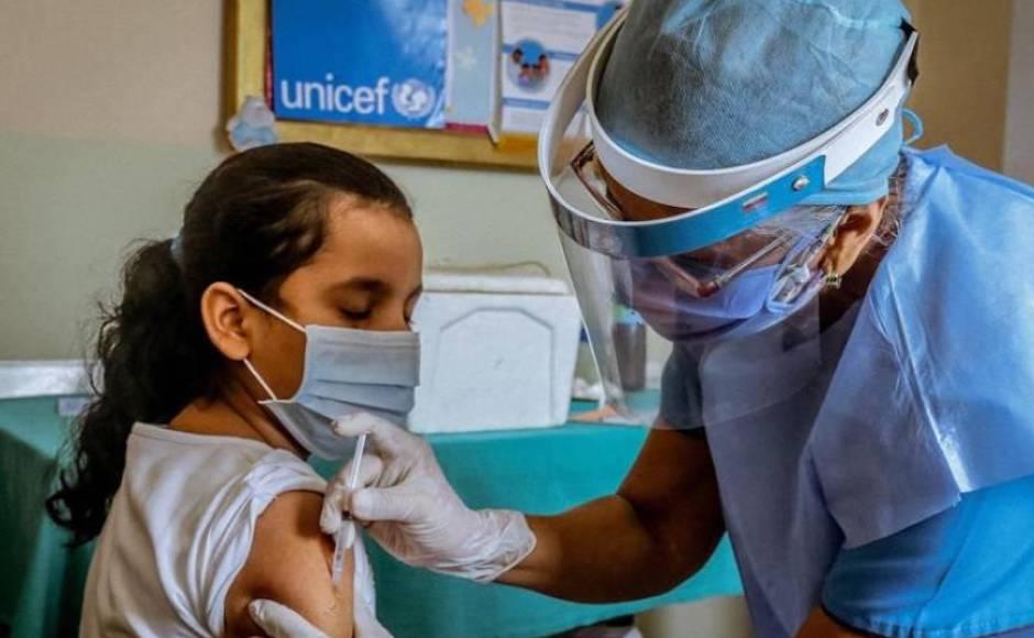 Crece significativamente la vacunación pediátrica anticovid en Honduras