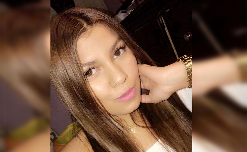 Angie Peña, hondureña desaparecida desde hace un año. 