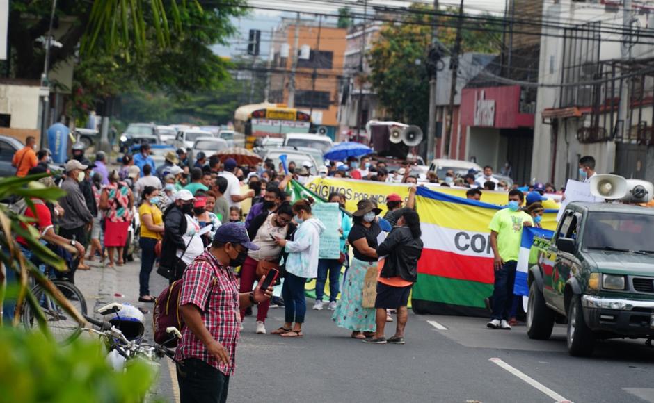 Confederación de Patronatos de Honduras realiza masiva protesta