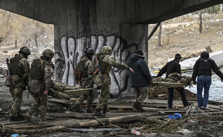 Las fuerzas rusas avanzan cada vez más cerca de la capital desde el norte, oeste y noreste.