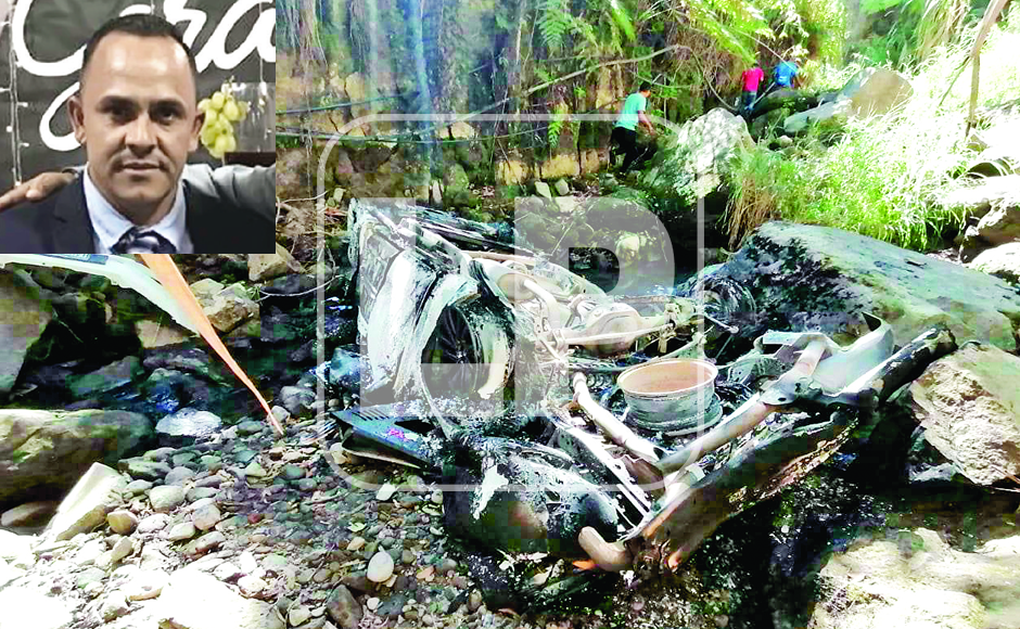 Calcinado hallan a vendedor de carros dentro de su camioneta