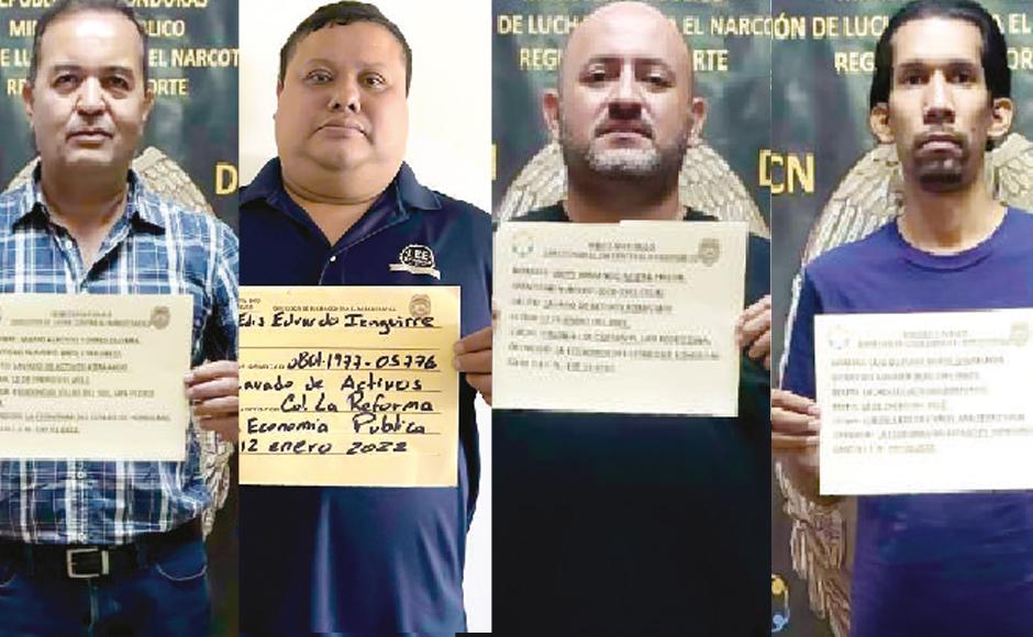 Prisión preventiva reciben supuestos lavadores capturados en Operación Fortuna II