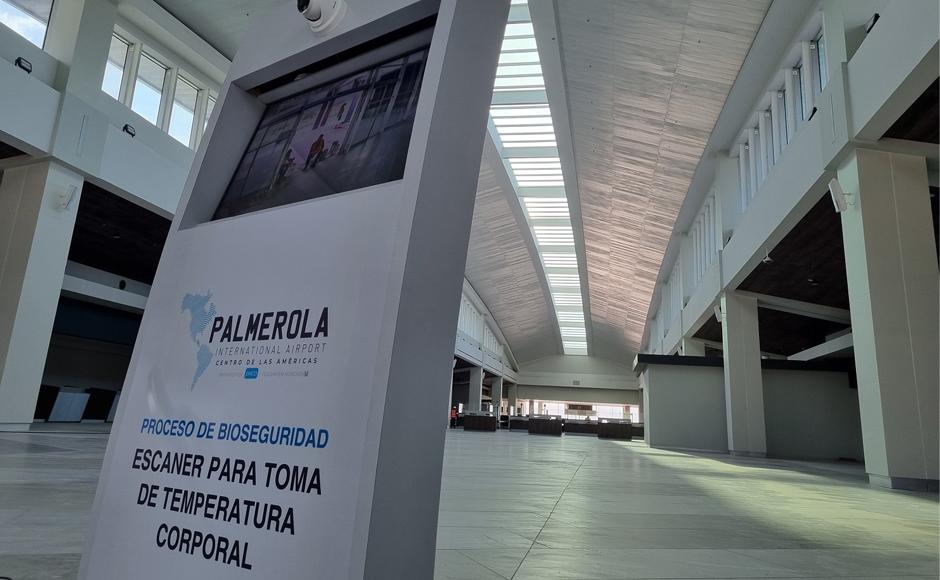 Constatan seguridad de pasajeros y carga en Aeropuerto de Palmerola