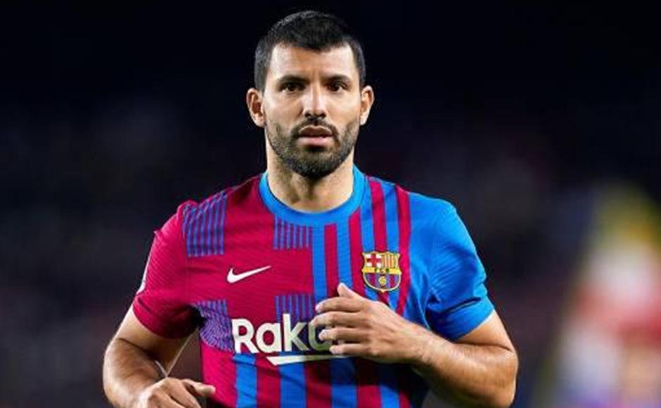 Sergio ‘Kun’ Agüero había llegado al Barcelona en esta temporada.