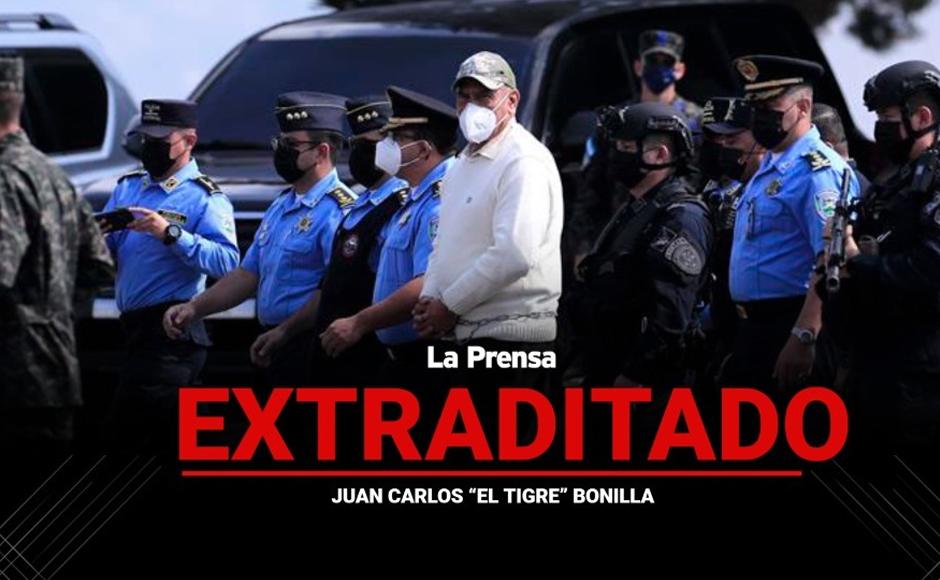 Extraditan al exdirector de la Policía Nacional, “El Tigre” Bonilla