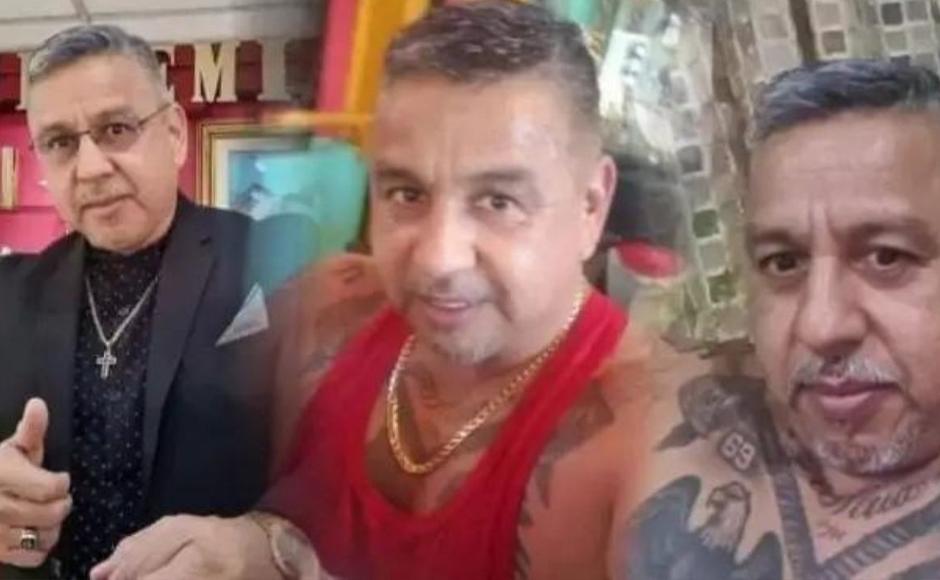 Montaje de imágenes de Daniel Alvarado, presunto integrante de la Mara Salvatrucha.