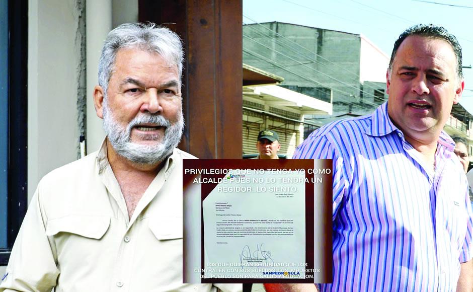 Roberto Contreras le quita seguridad municipal a Armando Calidonio