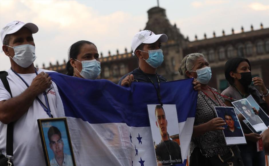 Caravana de madres centroamericanas se manifiesta en Ciudad de México