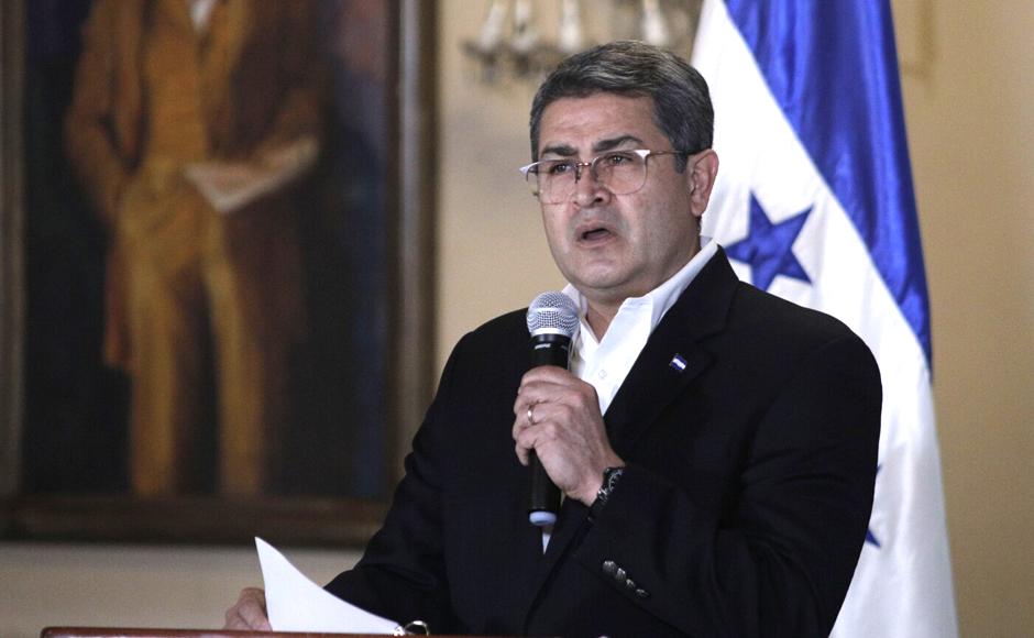 Los delitos en acusación contra JOH: tráfico de armas, crimen organizado y narcotráfico