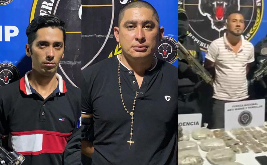 Caen tres supuestos miembros de banda de narcotráfico transnacional