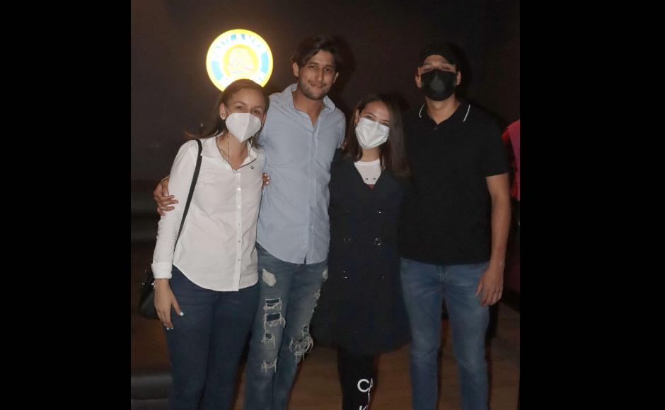 Vielka Díaz, Luis Marcelo, Kimberly Ramos y Eduardo López.