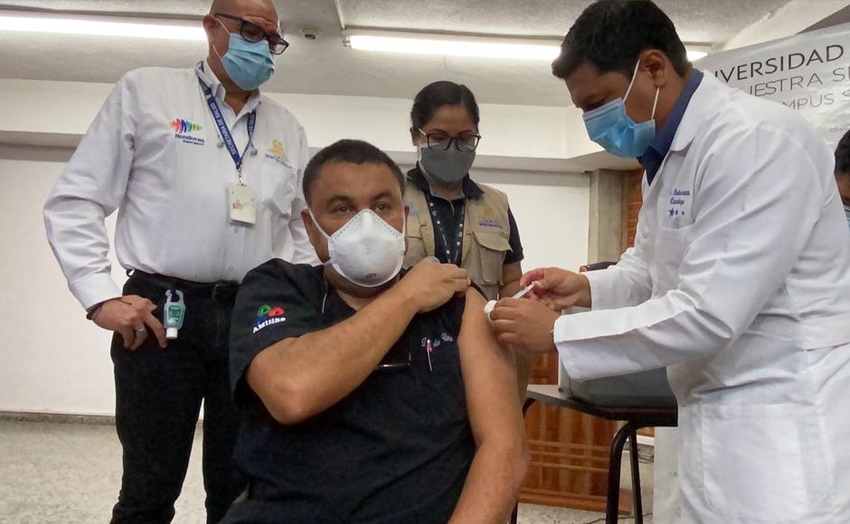 Honduras: más de 42,000 personas han recibido dosis de refuerzo anticovid-19