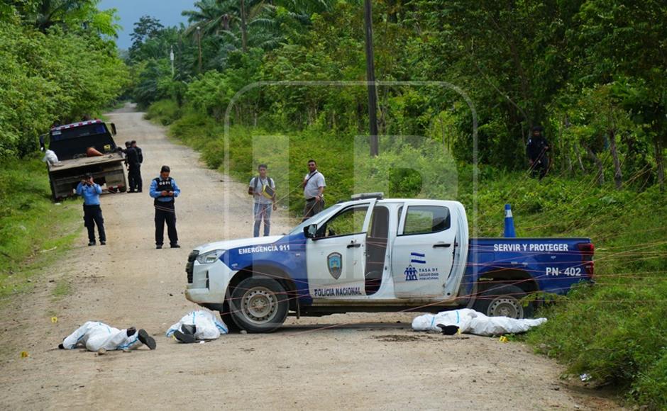 Miembros de una banda criminal mataron el pasado 24 de abril a tres integrantes de la Policía Nacional durante una emboscada perpetrada en el departamento de Colón.
