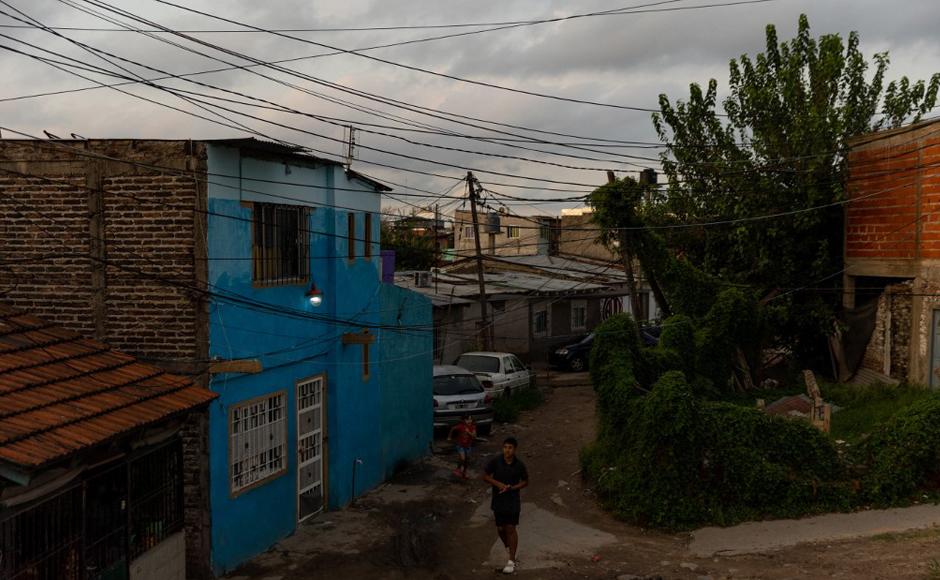 Vista del barrio marginal Puerta 8, donde las autoridades encontraron por primera vez cocaína adulterada.