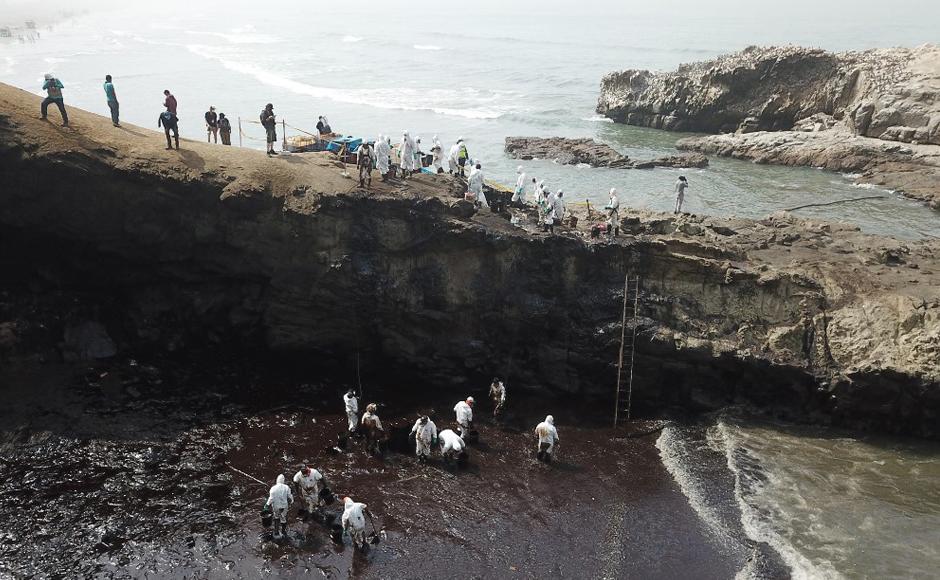 Oleaje anormal registrado tras la erupción volcánica en Tonga.