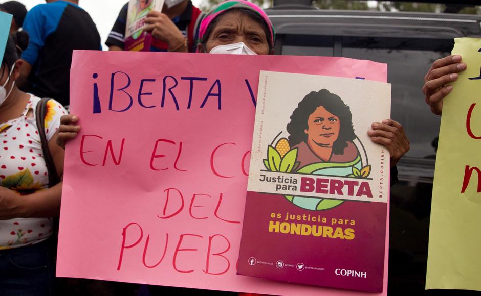 Observadores urgen sentencia en caso de la ambientalista Berta Cáceres