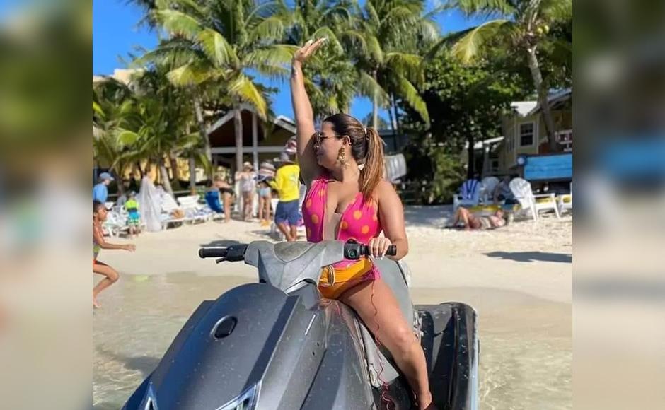 Esta es una de las últimas imágenes que circuló en redes sociales sobre Angie Peña previo a ser reportada como desaparecida.