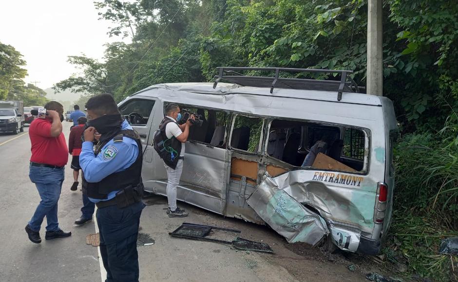 Accidente vial deja una mujer muerta y varios heridos