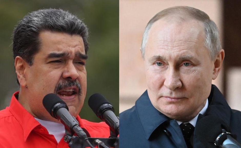 Nicolás Maduro expresa a Putin firme apoyo a operación rusa en Ucrania, dice Kremlin