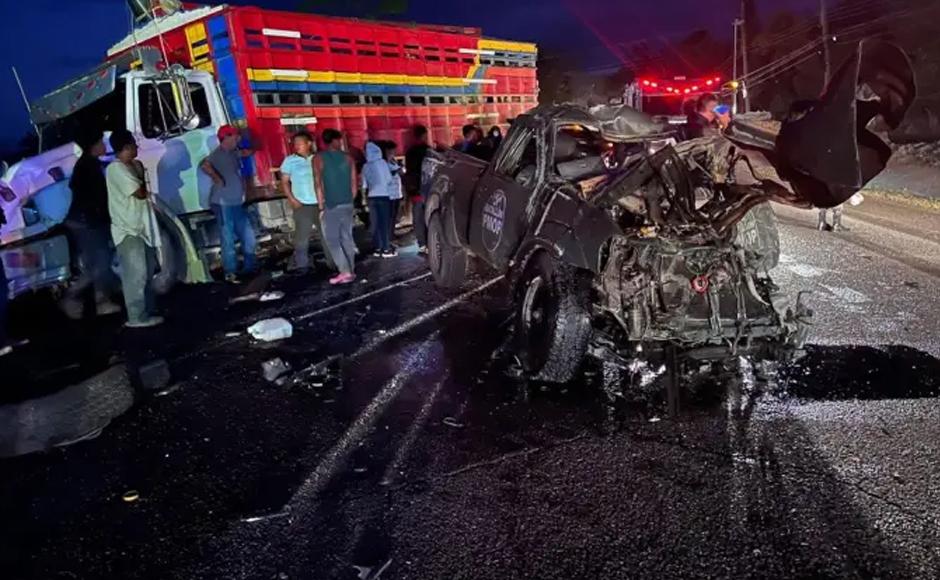 Un militar muerto y seis heridos dejó accidente de tránsito