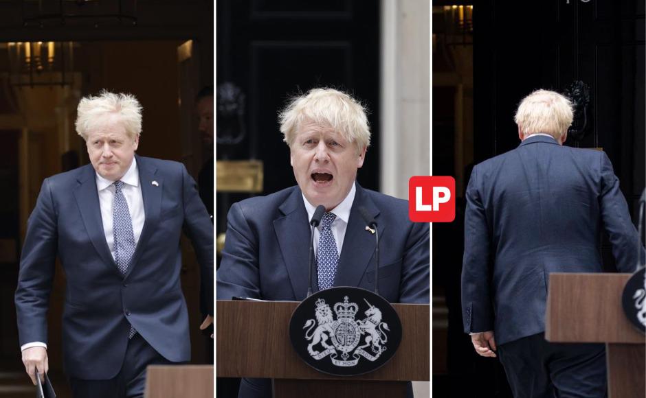 Boris Johnson, bajo una insoportable presión tras perder el apoyo de su Partido Conservador británico a raíz de incesantes escándalos, dimitió este jueves como líder de la formación, pero seguirá en el cargo de primer ministro hasta que sea elegido su sucesor.