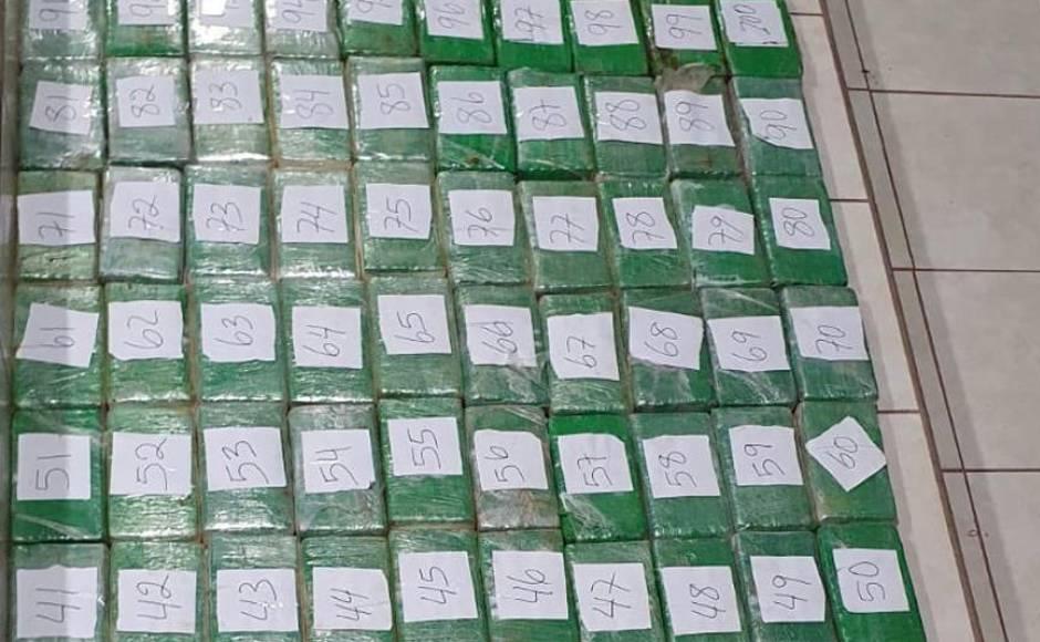 Este martes a audiencia inicial los capturados con 167 kilos de cocaína en Tegucigalpa