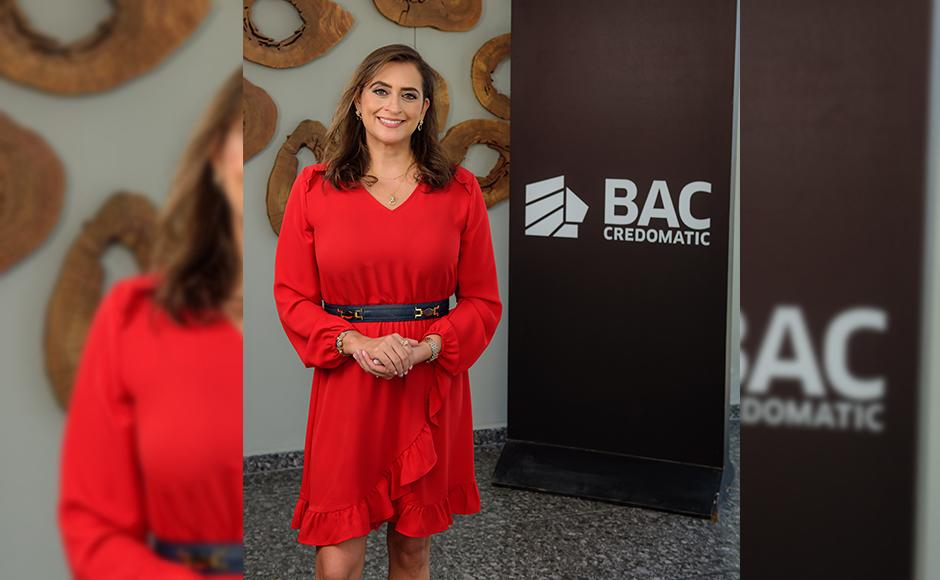 Valeria Ríos, vicepresidente de Mercadeo y Comunicación de BAC, afirma que BAC seguirá acompañando a sus clientes empresariales.