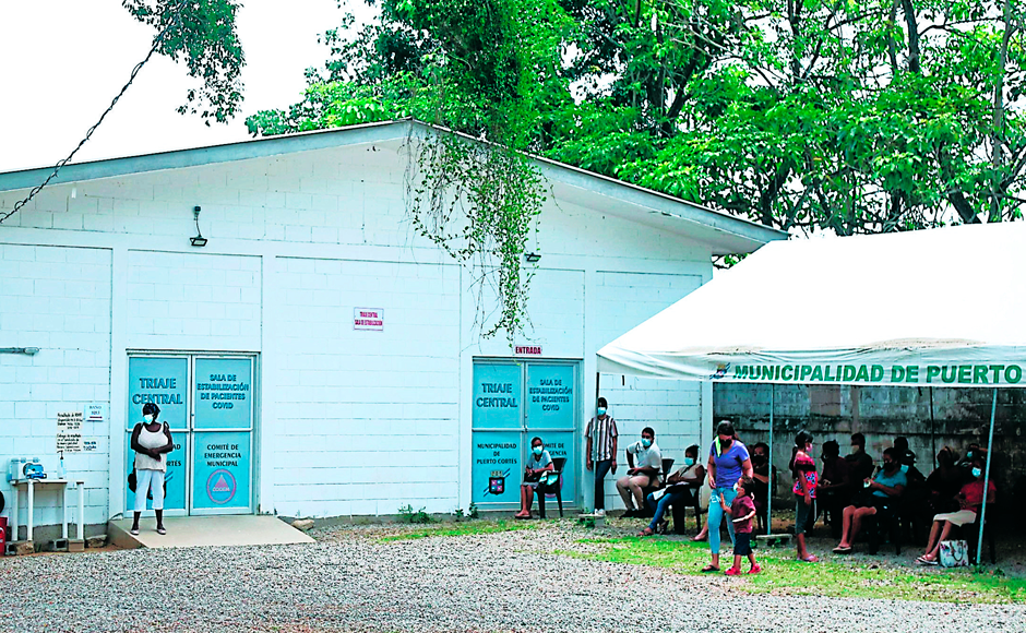 Alerta en Puerto Cortés por alta incidencia de casos de covid-19