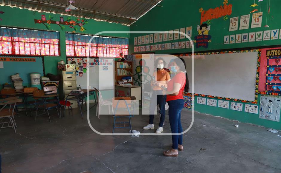 Un equipo de Diario LA PRENSA recorrió diferentes centros educativos de Sensenti para conversar con personal docente y padres de familia.