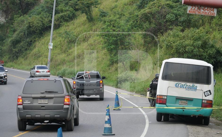 Pasajero mata a otro dentro de un bus en el sector Chamelecón