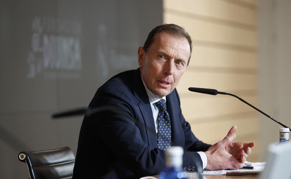Emilio Butragueño, director de Relaciones Institucionales del Real Madrid.