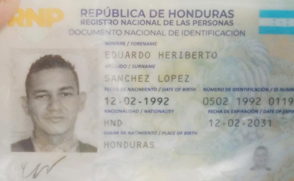 Identidad de Eduardo Sánchez, quien perdió la vida en la colonia Rubí.