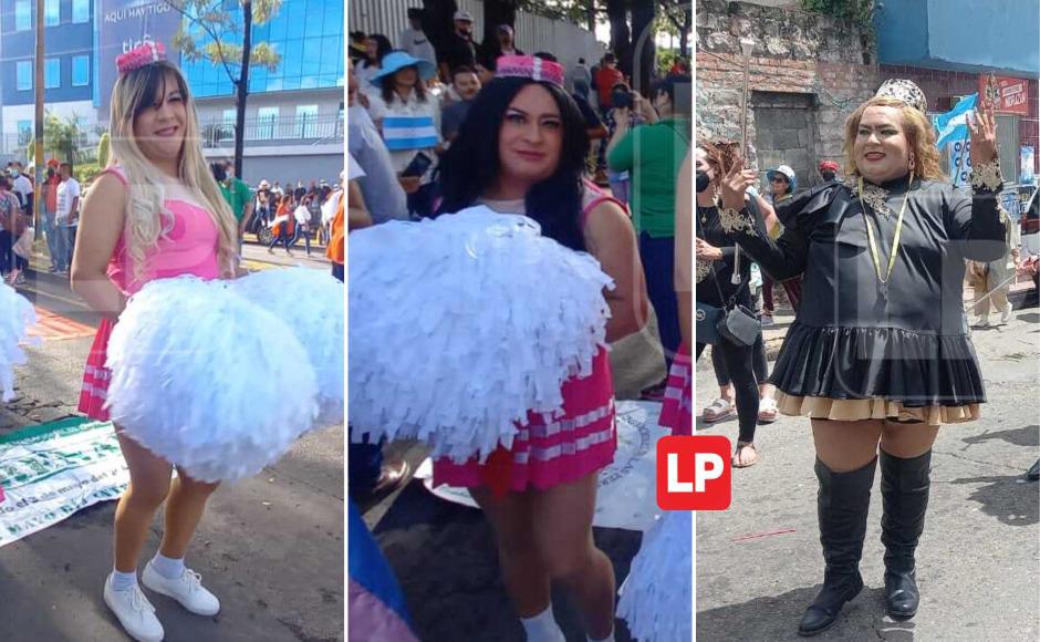 La comunidad LGTBI+ también se sumó este 15 de septiembre a los desfiles de las fiestas patrias, con al menos dos grupos: uno de pomponeras y otro de palillonas. 