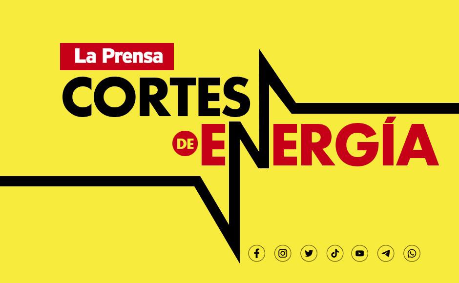 Sectores que no tendrán luz este lunes 23 de septiembre en Honduras