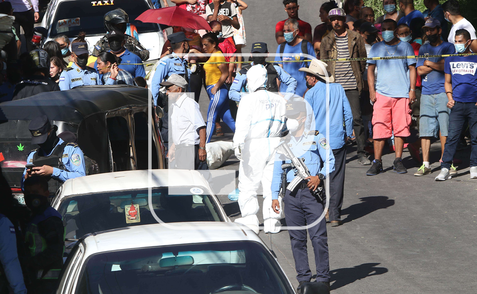 Los cuatro hombres asesinados en Tegucigalpa eran operarios del transporte