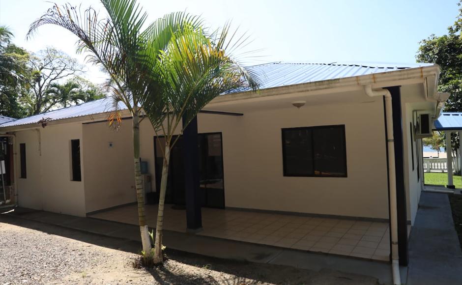Centro de Atención al Migrante retornado en Omoa, Cortés.