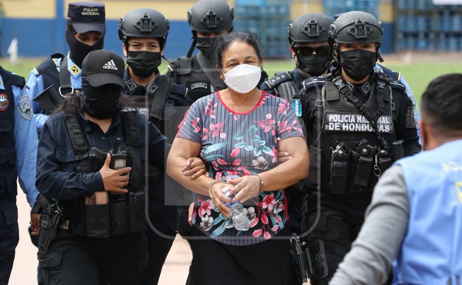 Herlinda Bobadilla es considerada la cabeza de la organización narcotraficante.