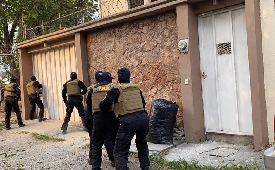 Los tres mareros operaban dentro de esta vivienda situada en El Roble.